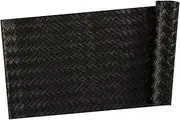 Maxwell & Williams Table Accents Leather Look Runner 30x150cm Black Plait