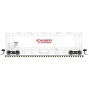 Atlas Kaiser Aluminum 6-bay cylindrical covered hopper #5029 HO SCALE NEW!