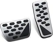 CBCKZTETUP AT Gas Brake Pedal Pad Cover Accessories For 2018-2022 Fit For Jeep Fit For Wrangler JL Fit For Gladiator JT pedal