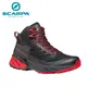 義大利【SCARPA】RUSH MID GTX Ｍ 男款輕量化中筒 GTX 登山鞋 野跑鞋 快速健行鞋 黑/紅 63130200