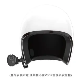 MUFU 行車紀錄器 V30P 安全帽背夾支架 (含耳機)《比帽王》