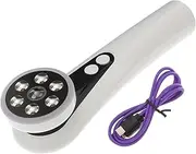 minkissy Beauty Instrument Handheld Facial Massagers Face Cleaners Face Tools for Skincare Face Roller Skincare Tool Facial Tools Facial Face Massage Device Abs White