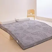 Japanese Style Floor Plus Hibiscus futon Mattress Foldable Camping Living Room Bedroom Dormitory Sleeping pad