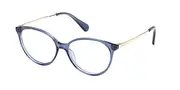 Max & Co. MO5023 091 Women’s Glasses Blue Size 52 - Private Health Rebate - Blue Light Block Available
