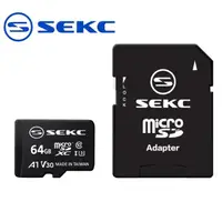 在飛比找momo購物網優惠-【SEKC】64GB MicroSDXC U3 V30 A1