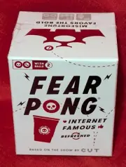 Fear Pong Internet Famous Based On The Show By CUT BEER PONG WITH A TWIST