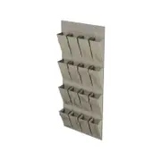Flexi Storage Wardrobe Ash 16 Pocket Hanging Organiser