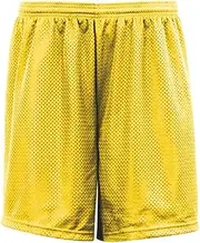 [Badger Sport] 5209 C2 Youth Mesh 6" Short-Gold-XS