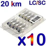 SFP 1G BiDi (WDM) 10km 20km LC/SC DDM (DOM) GLC-BX-D GLC-BX-U - 5 pair