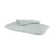 250 Thread Count Cotton Rich Sheet Set - Single Bed, Eucalyptus