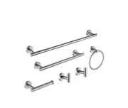 Tahanbath 6-Piece Bath Hardware Set Included Towel Bar/Rack Toilet Paper Holder