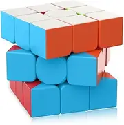 Magic Speed Cube Stickerless Race – Magnetic Magic Speed Puzzle Set Cube Smooth and Fast Fidget Party Toy Brain Teaser for Kids Light and Strong Anti-Stress