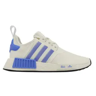 adidas 休閒鞋 NMD R1 W 女鞋 奶油白 米色 藍 Boost 經典 緩震 襪套式 HP2823