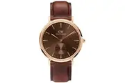 Daniel Wellington DW00100707 Brown Leather Unisex Watch