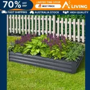 Garden Bed 210x90cm Planter Box Raised Container Galvanised Herb Planter O 1-FC2