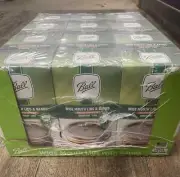 NEW CASE OF (144) Ball Wide Mouth Canning Lids & Band (12) 12 PKS 14400400008
