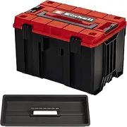 [Einhell] E-Case M Tool Storage Case with Organiser Insert - Power Tool Box, Stackable, Lockable, Splash-Proof, Protective Storage and Transport of Tools and Accessories