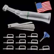 US Dental Contra Angle Handpiece 4:1 Reduction Interproximal Stripping 10*Strips