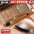 9 Colors Sexy Shimmer Eyeshadow Eye Shadow Palette & Makeup Cosmetic Brush Set