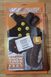 Snow & Ice Cleats MAXX DRY GO GRIP ONS/Unisex Men's 7.5-10, Women's 10.5-13 NEW