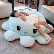 Reversible Octopus Stuffed Animal, Large Plush Octopus Cushion Pillow Toys
