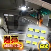 在飛比找PChome24h購物優惠-車的LED系列 5630高亮度 9SMD板燈 白光