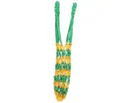 Portable Sports Soccer Mesh Net Bag Basketball Volleyball Football Net (Yellow&Green)