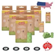 Compostable Dog Waste Bags - 120 Count Jumbo Bags for Eco-Friendly Cleanup
