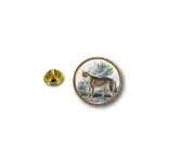 pins pin's flag national badge metal lapel hat button vest fox foxy