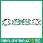 4X New 4DR5 Piston Rings Set STD For Mitsubishi Truck Forklift engine parts