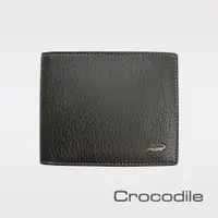 在飛比找PChome24h購物優惠-Crocodile 自然摔紋真皮短夾 0203-11031