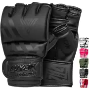 WYOX MMA Gloves Grappling, Sparring Punching Bag Gloves , Kickboxing & Muay Thai