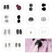 Spring Loaded Toggle Drawstring Cord Stopper Lock Toggles for Clothing Shoes DIY