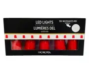 NEW 10 ct Small Red Party Cups LED String Lights 5.90 FT Battery Operated