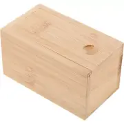 outdoor bait case Fishing Wooden Lure Storage Box Lures Box for Daily Outdoor