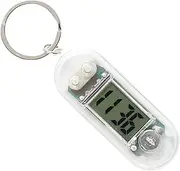[Generic] Keychain Watch | Portable Watch for Students,Mini Tabletop Clock, Portable Electronic Timepiece for Exam Review Library Study Room