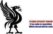 Phoenix Olive Branch In Mouth Graphic Die Cut decal sticker Car Truck Boat 7"