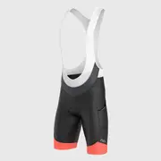 Fdx Essential Orange Men's Summer Cycling Cargo Bib Shorts