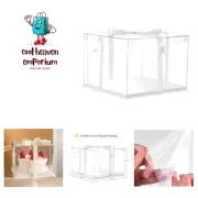 12X12X7inch Clear cake Boxes,Cake Carrier,Disposable Cake Containers, Large C...