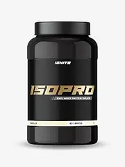IGNITE ISOPRO 100% Whey Protein Isolate, Chocolate, 2kg (60 Serves)
