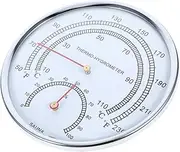 Accurate Sauna Thermometer Hygrometer for High Temperature Environments Durable Indoor Humidity with Display for Steam Rooms and Saunas
