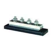 2104 Blue Sea 2104 PowerBar 600 Ampere Cable Connector 4 x 3/8 16 Stud Terminal