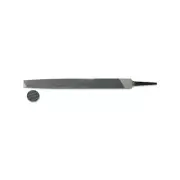 Crescentnicholson Rectangular Machinists Boxed Mill File, 4 In, Bastard Cut
