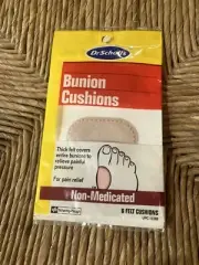 Vintage 1993 Dr. Scholl’s Bunion Cushions 6ct NEW SEALED