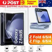 For Samsung Galaxy Z Fold Z Flip 6 5 4 3 Screen Protector 5G Hydrogel Film Front