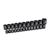 GEARWRENCH 25pc 1/2 Dr Impact Socket Set Metric 84933N