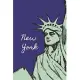 New York: Perfect 110 Page Journal Notebook Diary (110 Pages, Lined, 6 x 9)