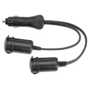 Narva 81033BL Heavy-Duty Adaptor (Cigarette Lighter Plug to Twin Accessory So...
