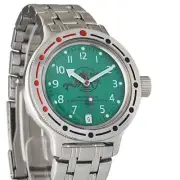 Vostok Amphibia 420386 Watch Scuba Dude Military Diver Automatic USA Seller