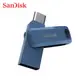 SanDisk Ultra GO TYPE-C USB 3.1 錠藍色 高速雙用 OTG 旋轉隨身碟 適用安卓手機平板
